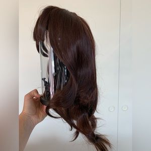 Brunette Wig with Bangs